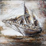 SLIKA BIVA JADRNICA 80X80 CM 3D RAZLIČNA DEKORJA