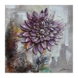 SLIKA BIVA ROŽA 80X80 CM 3D RAZLIČNA DEKORJA