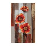 SLIKA BIVA ROŽE 54X90 CM 3 D NA LESU