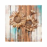 SLIKA BIVA ROŽE 64X64 CM 3D RAZLIČNA DEKORJA