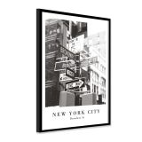 SLIKA STYLER BROADWAY STREET Z OKVIRJEM 50X70 FP035