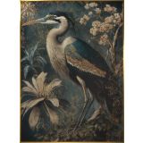 SLIKA STYLER GREEN HERON Z OKVIRJEM 50X70 AB234