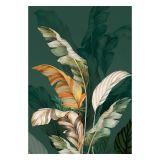 SLIKA STYLER PLATNO GREEN LEAFS 60X80 ST554