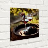 SLIKA STYLER WINE GLASSES STEKLENA 30X30 GL399