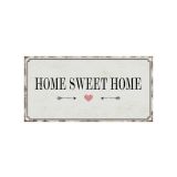 SLIKA TOGNANA HOME Z NAPISOM 15X30 CM