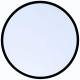 NADGRADNA STROP. SVETILKA SLIMLINE 1X12W, WW, ČRNA FI 330 MM