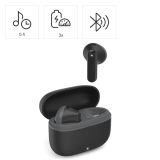SLUŠALKE BLUETOOTH' 'FREEDOM LIGHT II', TWS, UŠESNE SLUŠALKE, GLASOVNO UPRAVLJANJE, ČRNE