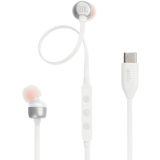 SLUŠALKE JBL T310C USB-C BELA