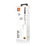 SLUŠALKE JBL T310C USB-C BELA