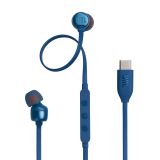 SLUŠALKE JBL T310C USB-C MODRA