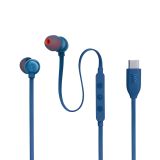SLUŠALKE JBL T310C USB-C MODRA