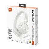 SLUŠALKE JBL TUNE 520 USB-C BELA