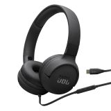 SLUŠALKE JBL TUNE 520 USB-C ČRN