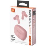 SLUŠALKE JBL WAVE BEAM 2 ROZA