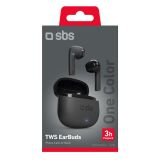 SLUŠALKE SBS BREZŽIČNE ONE COLOR ČRNE
