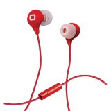 SLUŠALKE SBS SLUŠALKE Z MIKROFONOM RDEČE