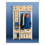 LESEN ZABOJ JEWE SMREKA 40X30X23 CM S POKROVOM, NELAKIRAN