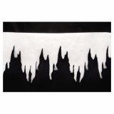 DEKORACIJA R+W SNEŽENI ROB 100X30 CM FILC