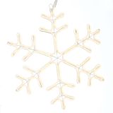 LUČKE MQ SNEŽINKA 50X50 NEO LED TOPLO BELA