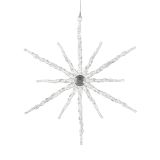 SNEŽINKA Z BISERČKOM 9 CM