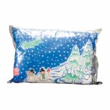 OKRASEK ZA JELKO R+W SNEŽNI FILC 200X50 CM BELI