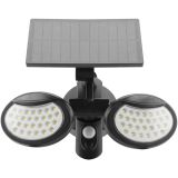 SOLARNA VRTNA SVETILKA ENTAC REFLEKTOR S SENZORJEM 2 LED PANELA 10W 400LM