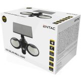 SOLARNA VRTNA SVETILKA ENTAC REFLEKTOR S SENZORJEM 2 LED PANELA 10W 400LM