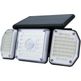 SOLARNA VRTNA SVETILKA ENTAC S SENZORJEM 3 LED PANELI 2W IP44