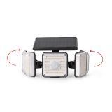 SOLARNA VRTNA SVETILKA ENTAC S SENZORJEM IN DALJINCEM 5 LED PANELOV CCT IP44
