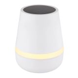 SOLARNA VRTNA SVETILKA GLOBO BELA NAMIZNA LED 0.06W IP44 3000K 110X250 MM