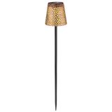 SOLARNA VRTNA SVETILKA GLOBO NABODALO S SENČNIKOM LED 0.06W IP44 3000K 12X70 CM