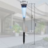 SOLARNA VRTNA SVETILKA GLOBO PALICA INOX BARVNA 5X 0.06 W 3.2 V, BARVITA