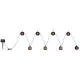 SOLARNA VRTNA SVETILKA GLOBO PRAVLJIČNE LUČKE VERIGA 0.1W 3V, 1700K