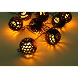 SOLARNA VRTNA SVETILKA GLOBO PRAVLJIČNE LUČKE VERIGA 0.1W 3V, 1700K