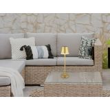 SOLARNA VRTNA SVETILKA GLOBO ZLATA NAMIZNA LED 0.06W IP44 3000K 110X410 MM