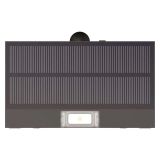 SOLARNA VRTNA SVETILKA LED SOLAR LUMINAIRE PRO BRICK 350LM IP65 NW ČRNA