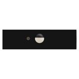 SOLARNA VRTNA SVETILKA LED SOLAR LUMINAIRE PRO BRICK 350LM IP65 NW ČRNA