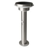 SOLARNA VRTNA SVETILKA LEDVANCE ENDURA SOLAR WALL 6W INOX 40CM, 2X CIRCLE, IP44