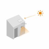 SOLARNA VRTNA SVETILKA PHILIPS 17822/93/16 RAVEN ANTRACIT 1X4.5W LED