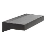 SOLARNA VRTNA SVETILKA RABALUX KORANA 6W L10CM ČRNA