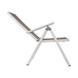 KOVINSKI STOL LESLI SOLEIL BELI 70X55X107 CM