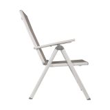 KOVINSKI STOL LESLI SOLEIL BELI 70X55X107 CM