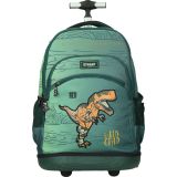 ŠOLSKA TORBA NA KOLESIH STREET DINOSAUR