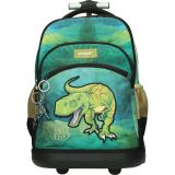 ŠOLSKA TORBA NA KOLESIH STREET DINOSAUR