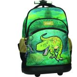 ŠOLSKA TORBA NA KOLESIH STREET DINOSAUR
