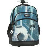 ŠOLSKA TORBA NA KOLESIH STREET FOOTBALL