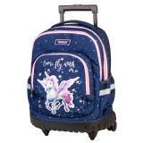 ŠOLSKA TORBA NA KOLESIH TARGET FLY WITH ME 28637