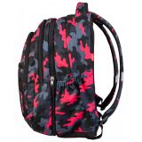 ŠOLSKI NAHRBTNIK TARGET 2V1 CURVED CAMOUFLAGE PINK 26943