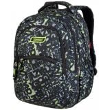 ŠOLSKI NAHRBTNIK TARGET 2V1 CURVED GREEN FUSION 27623