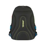 ŠOLSKI NAHRBTNIK TARGET 3 ZIP CLASSIC CHECK GREEN